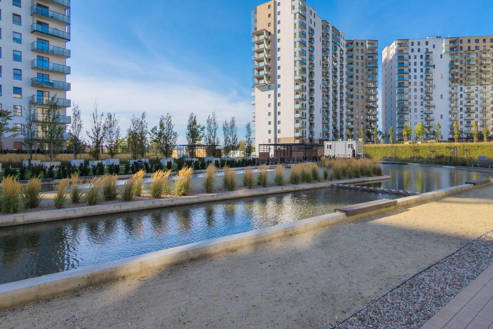 Starowiejska Apartment With Balcony Next To Arena Gdansk Stadium By Noclegi Renters Ngoại thất bức ảnh