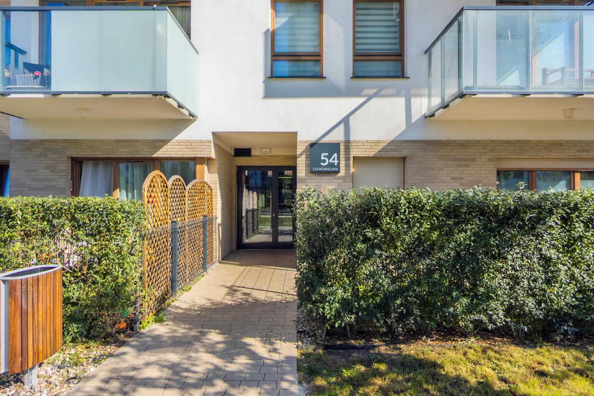 Starowiejska Apartment With Balcony Next To Arena Gdansk Stadium By Noclegi Renters Ngoại thất bức ảnh