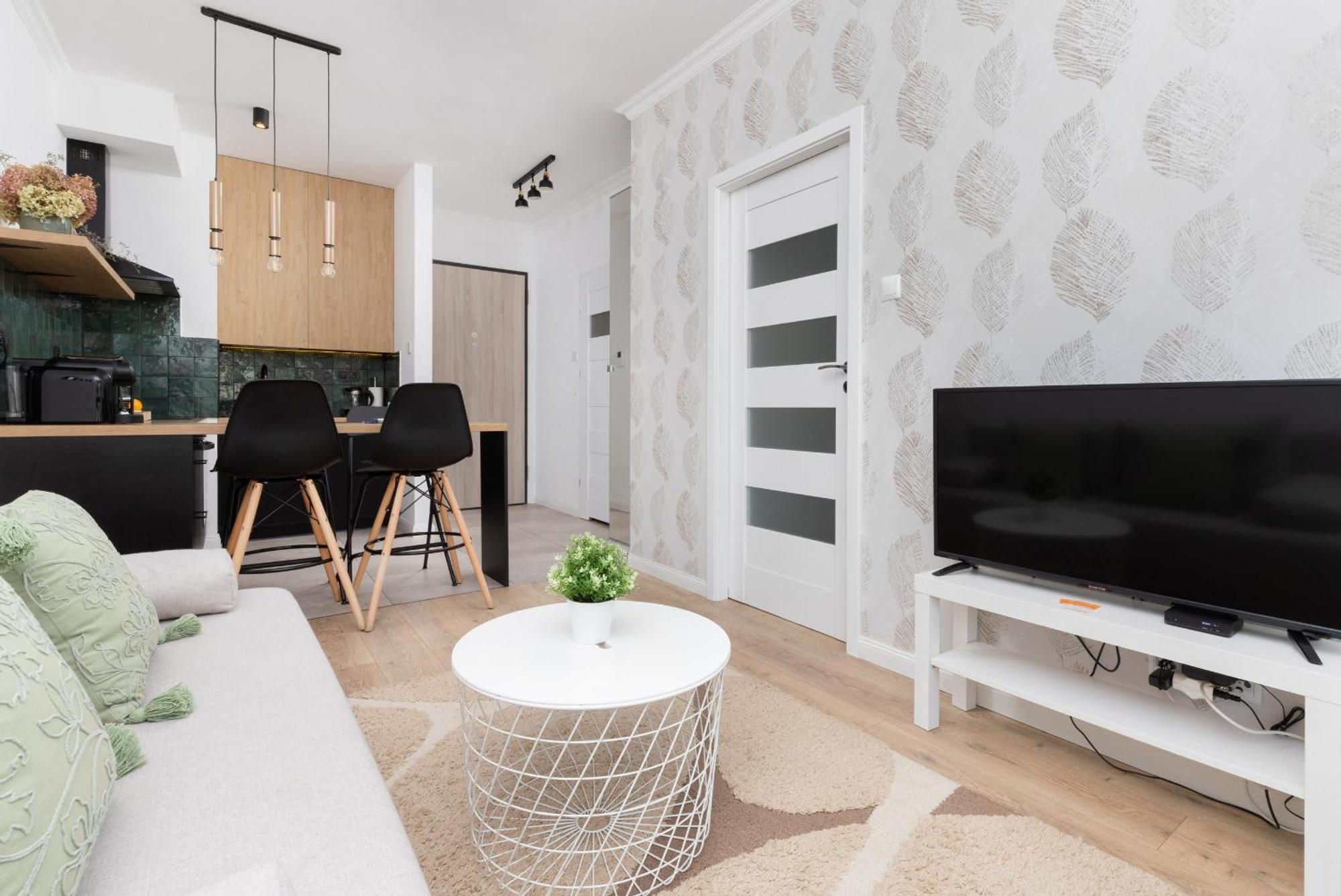 Starowiejska Apartment With Balcony Next To Arena Gdansk Stadium By Noclegi Renters Ngoại thất bức ảnh